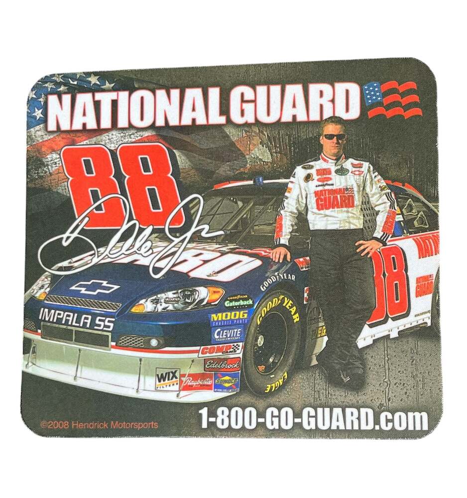 Dale Earnhardt Jr. #88 NASCAR National Guard Mouse Pad
